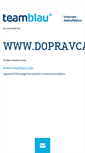 Mobile Screenshot of dopravca.fercam.com