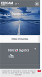 Mobile Screenshot of fercam.at