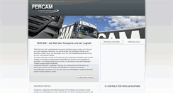 Desktop Screenshot of fraechter.fercam.com
